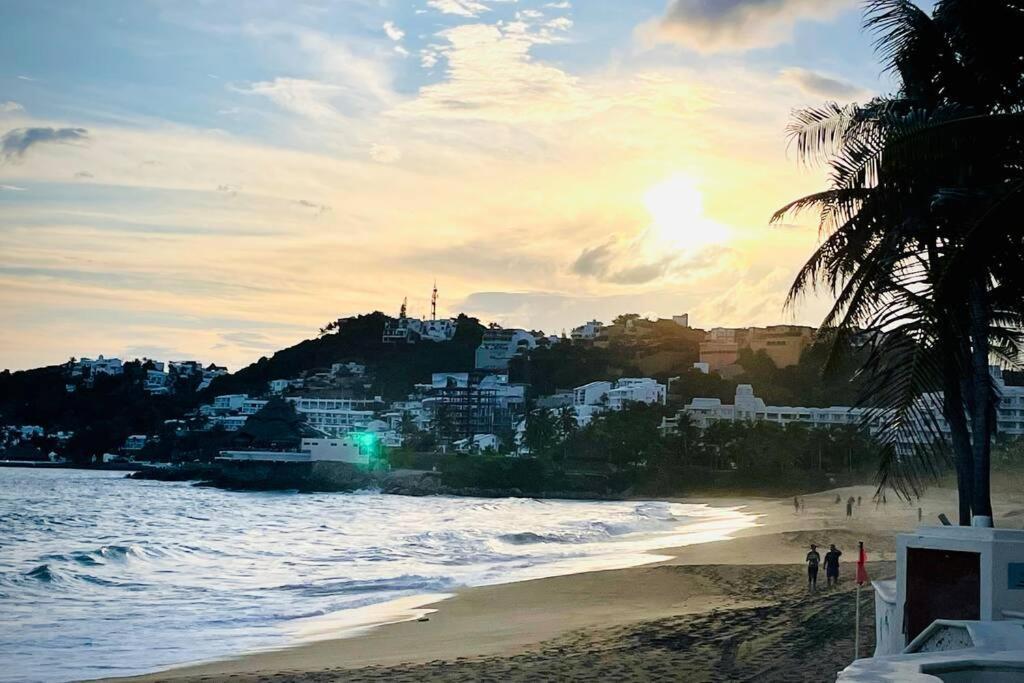 Espectacular Apto A Pie De Playa Con Vista Al Mar Manzanillo Exterior foto
